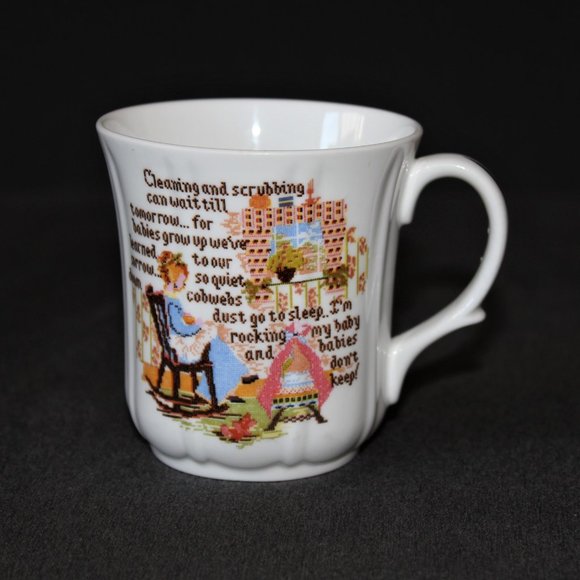Duchess Bone China Tea Coffee Mug | Happy Host Happy Hostess Mugs | England - Picture 3 of 15